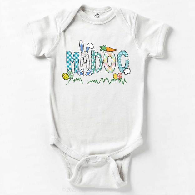 Personalized Easter Name Bodysuit Beepumpkin