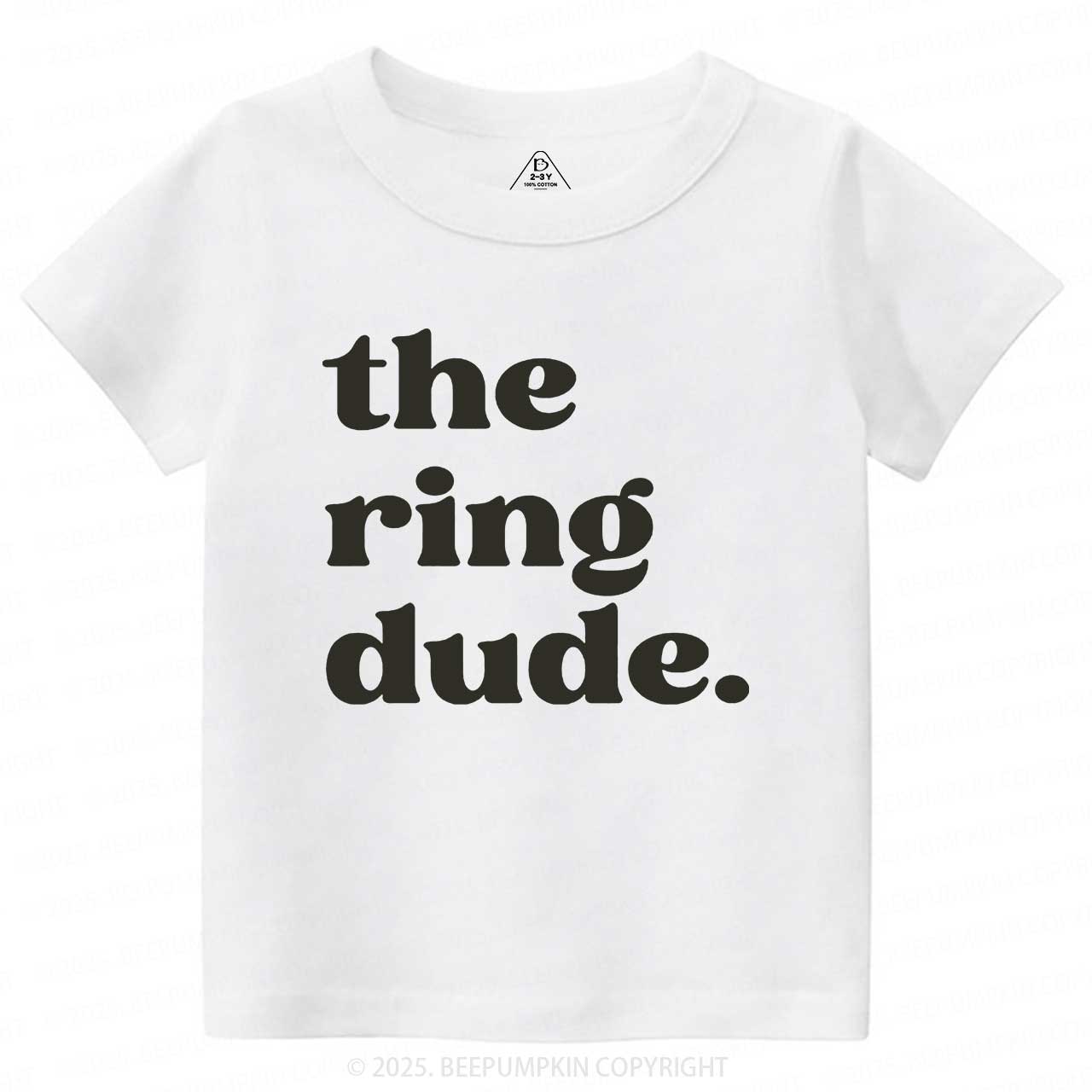 The Ring Dude Toddler&Kid's Tees Beepumpkin