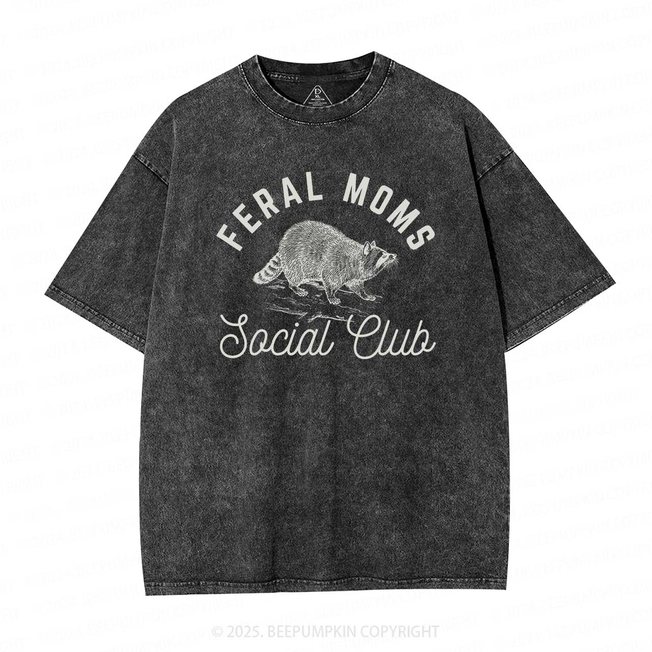 Feral Moms Social Club Washed T-Shirts 2