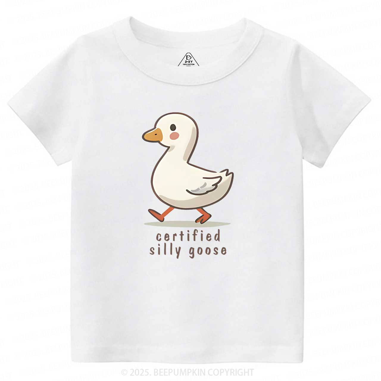 Certified Silly Goose Toddler&Kid's Tees Beepumpkin