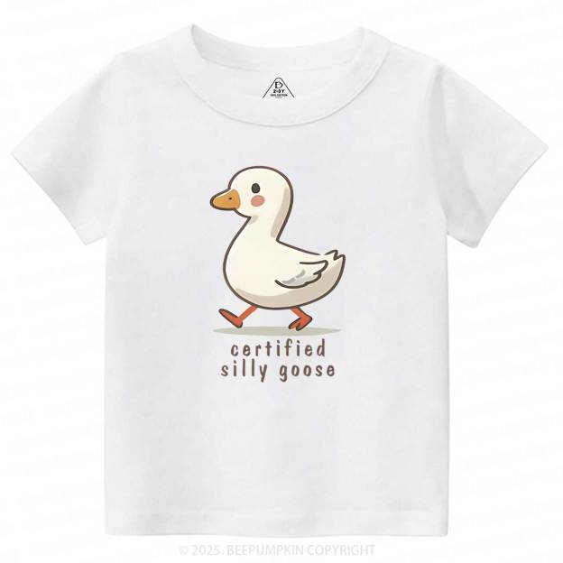 Certified Silly Goose Toddler&Kid's Tees Beepumpkin