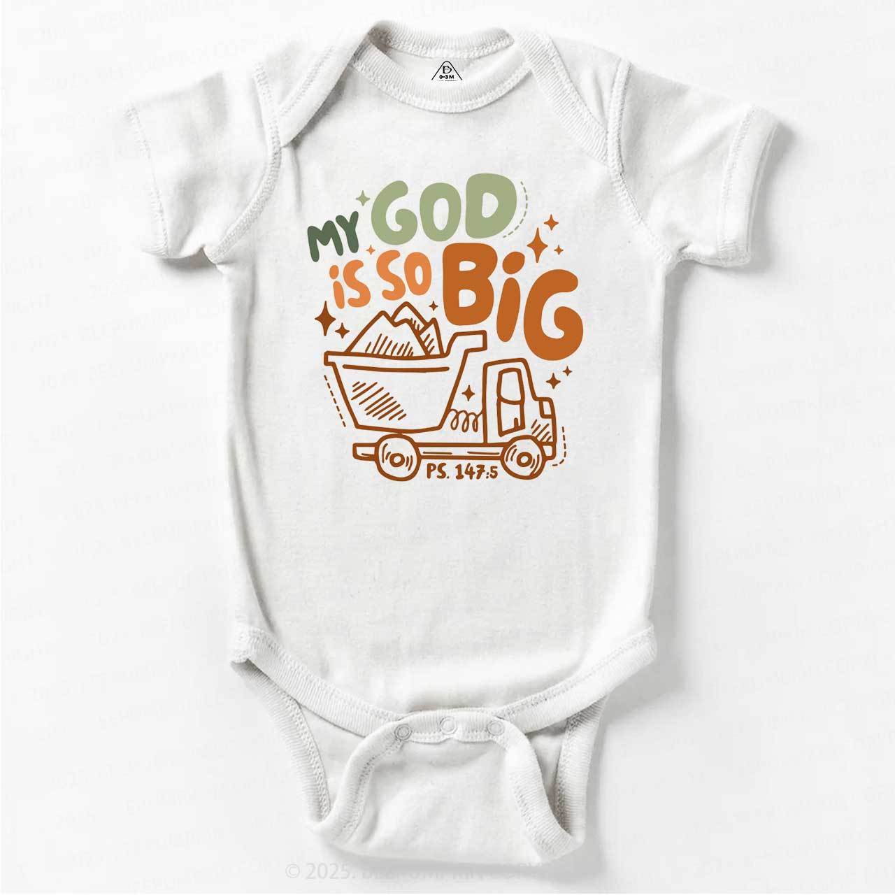 My God Is So Big Bodysuit Beepumpkin