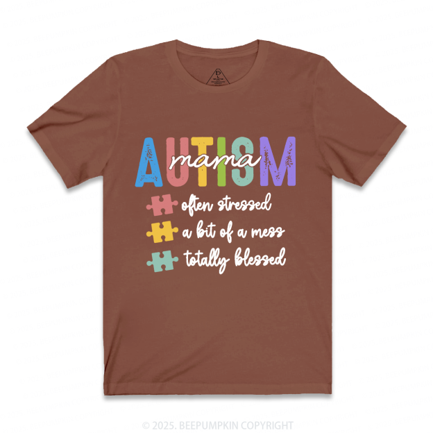 Awareness Autism Mama T-Shirts