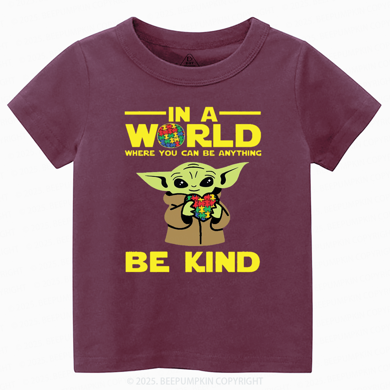 In A World Where You Can Be Anything Toddler&Kid's Tees Beepumpkin