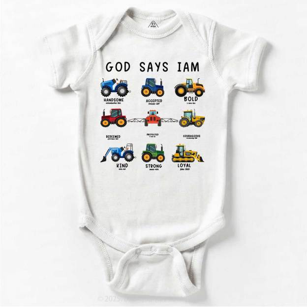 Good Says I am Bodysuit Beepumpkin