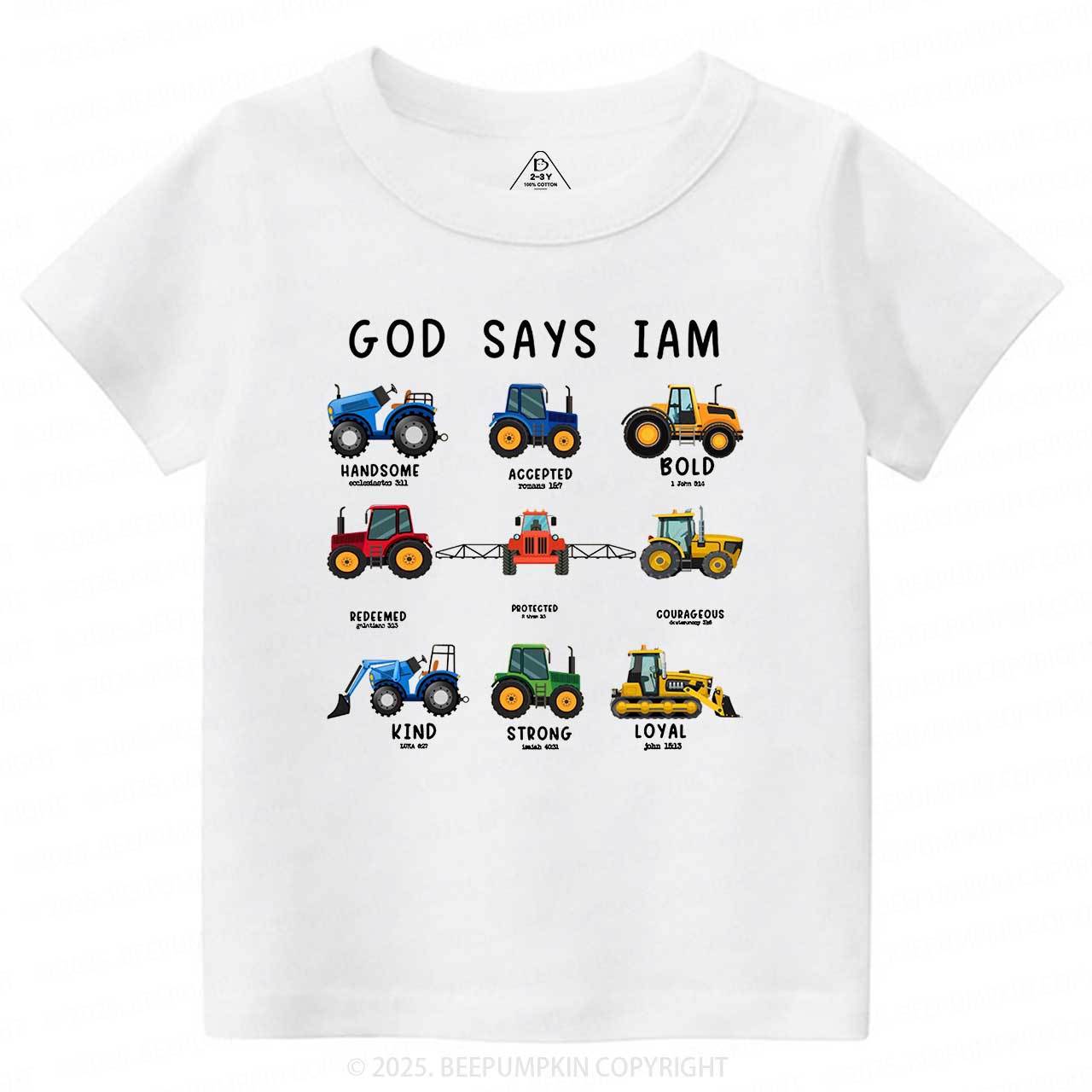 Good Says I Am Toddler&Kid's Tees Beepumpkin