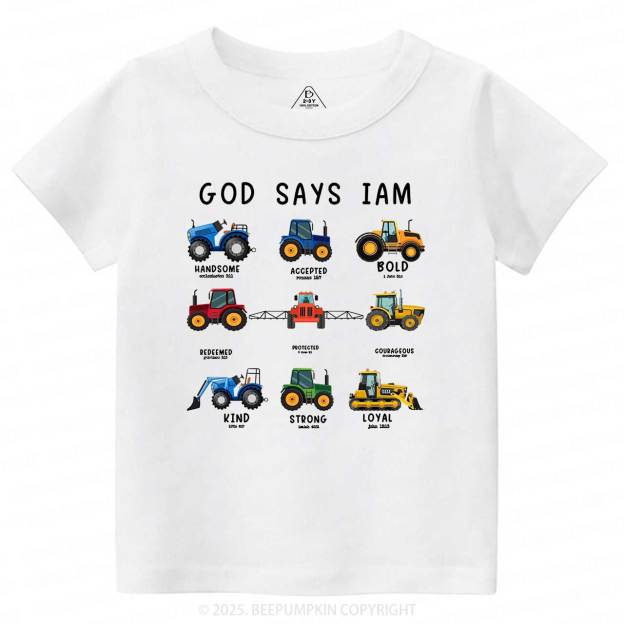 Good Says I Am Toddler&Kid's Tees Beepumpkin