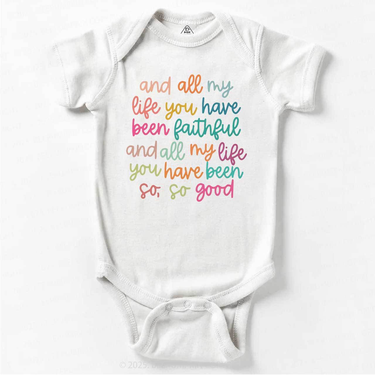 Psalm Bible Quote Bodysuit Beepumpkin