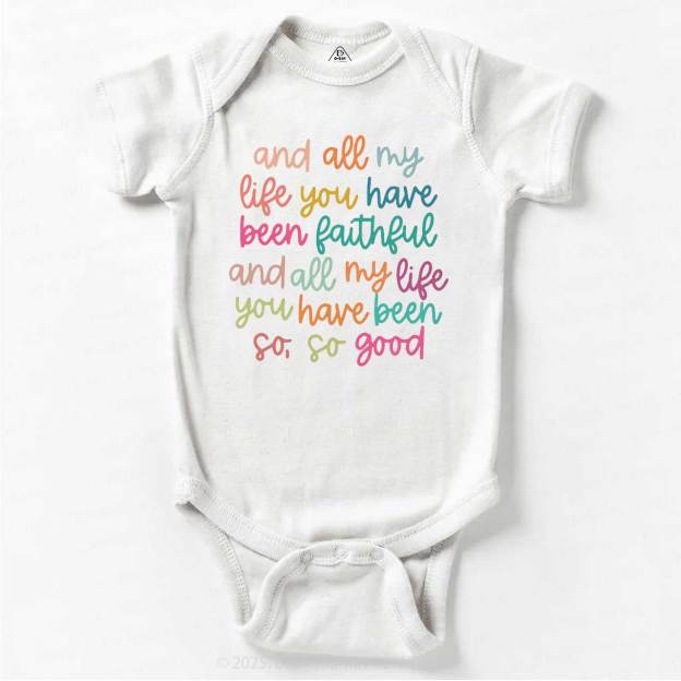 Psalm Bible Quote Bodysuit Beepumpkin
