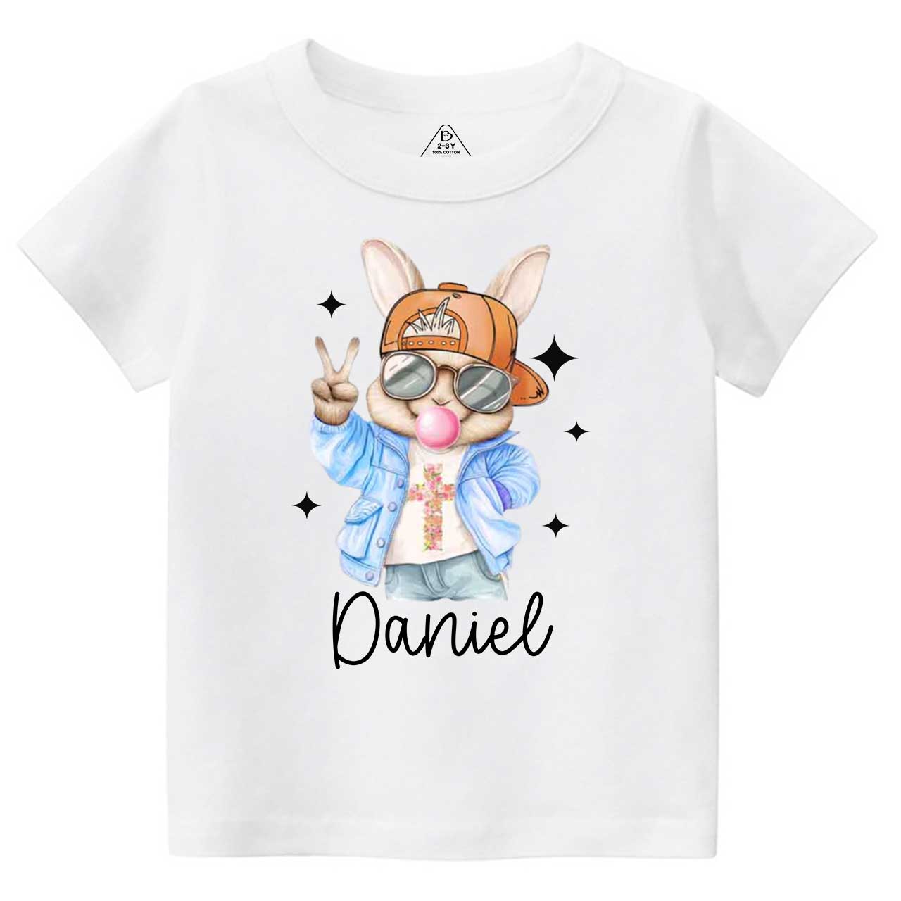 Bubble Gum Bunny Toddler&Kid's Tees Beepumpkin