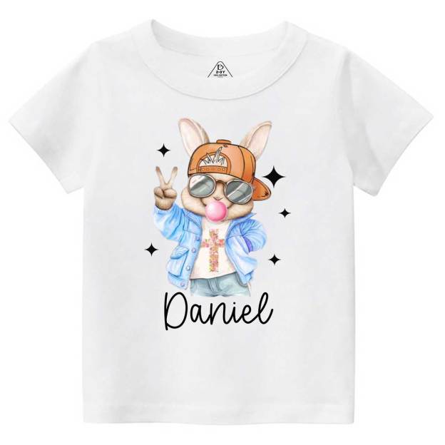 Bubble Gum Bunny Toddler&Kid's Tees Beepumpkin