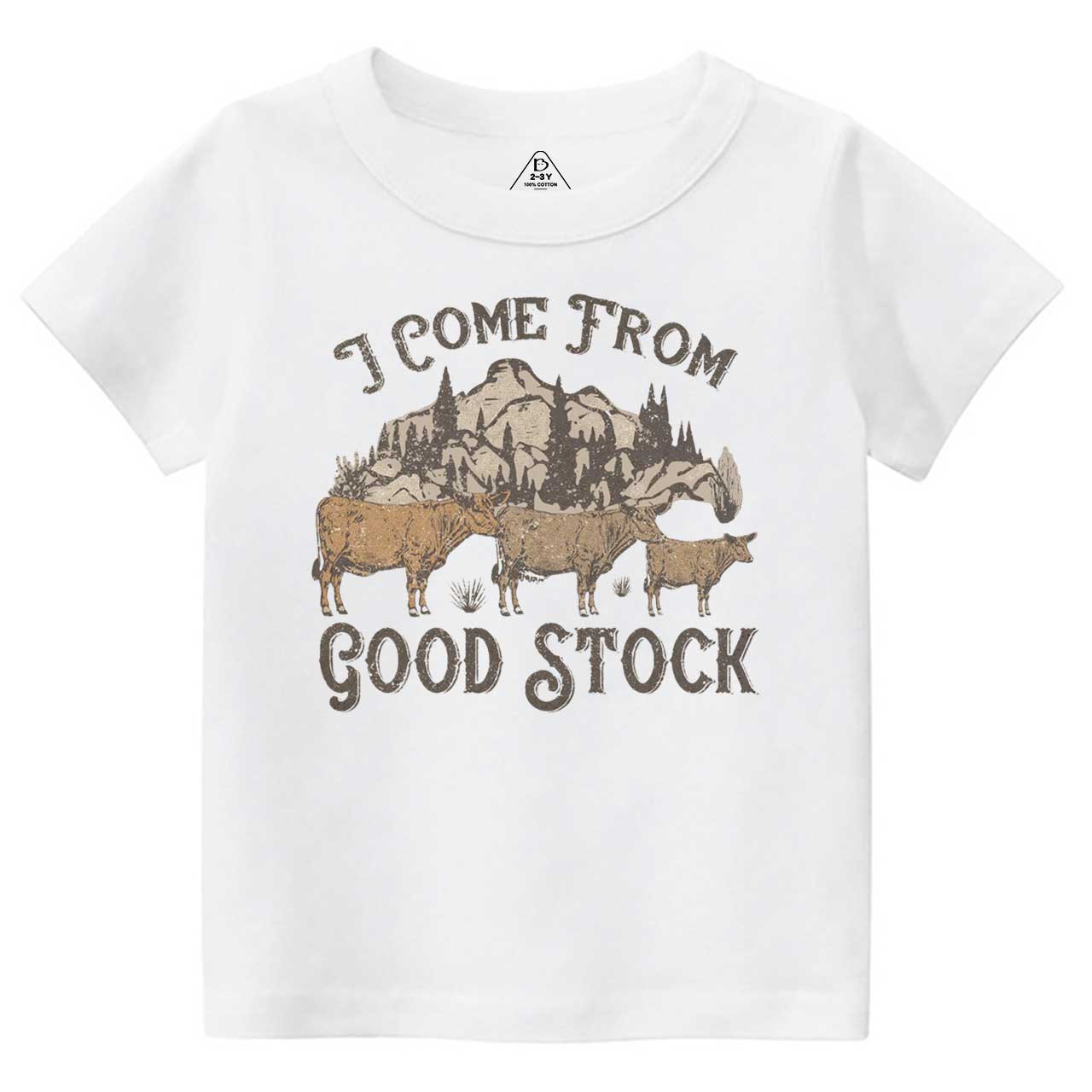 I Come From Good Stock Toddler&Kid's Tees Beepumpkin