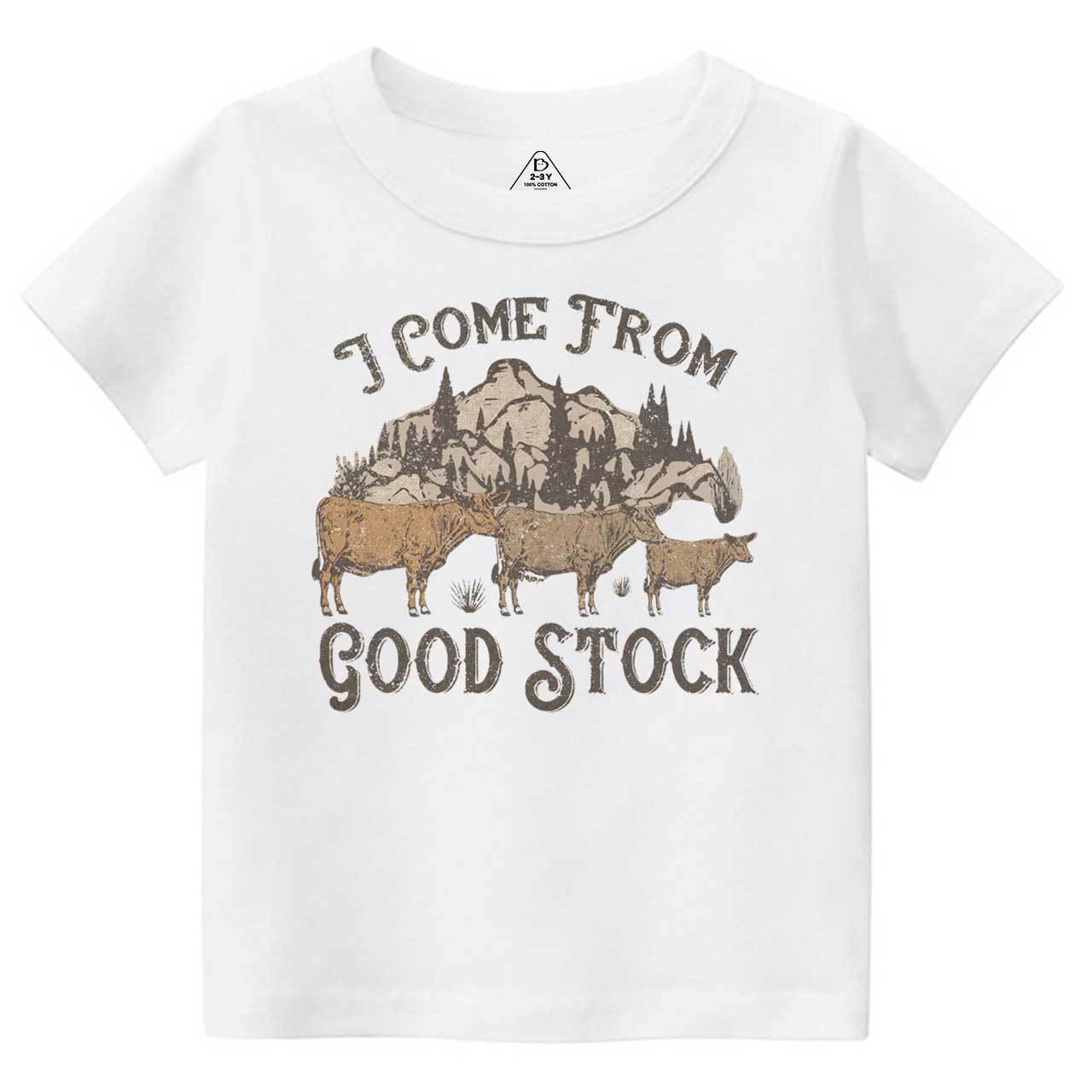 I Come From Good Stock Toddler&Kid's Tees Beepumpkin