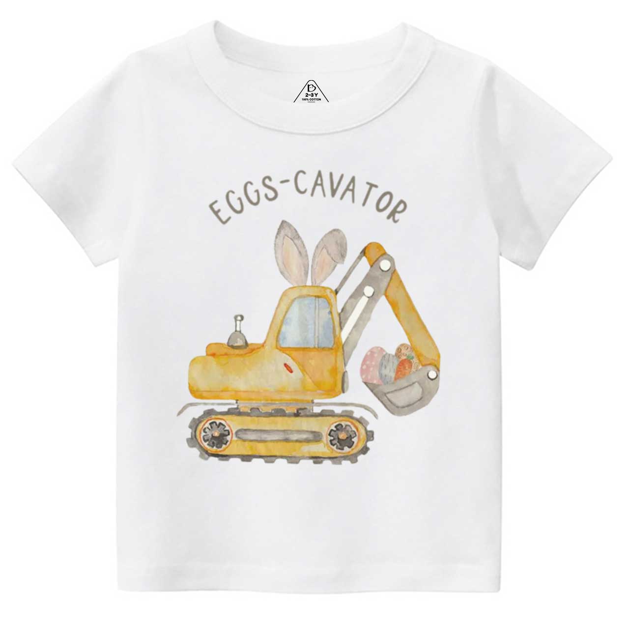 Eggs-Cavator Toddler&Kid's Tees Beepumpkin