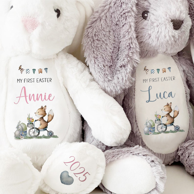Personalized My First Easter Soft Bunny