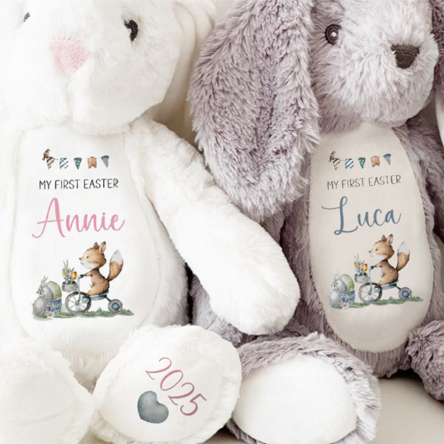 Personalized My First Easter Soft Bunny