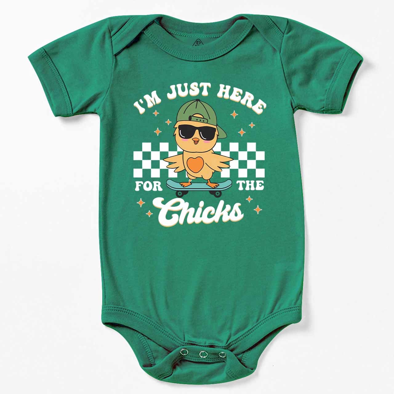 I’m Just Here for the Chicks Bodysuit Beepumpkin