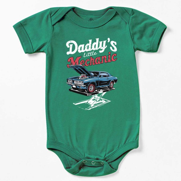 Daddy's Little Mechanic Bodysuit Beepumpkin