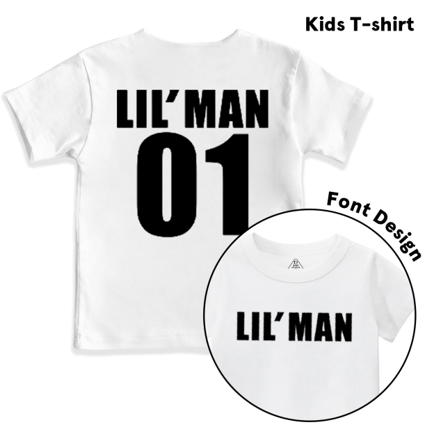 Big Man Lil' Man Dad&Me Matching Shirts