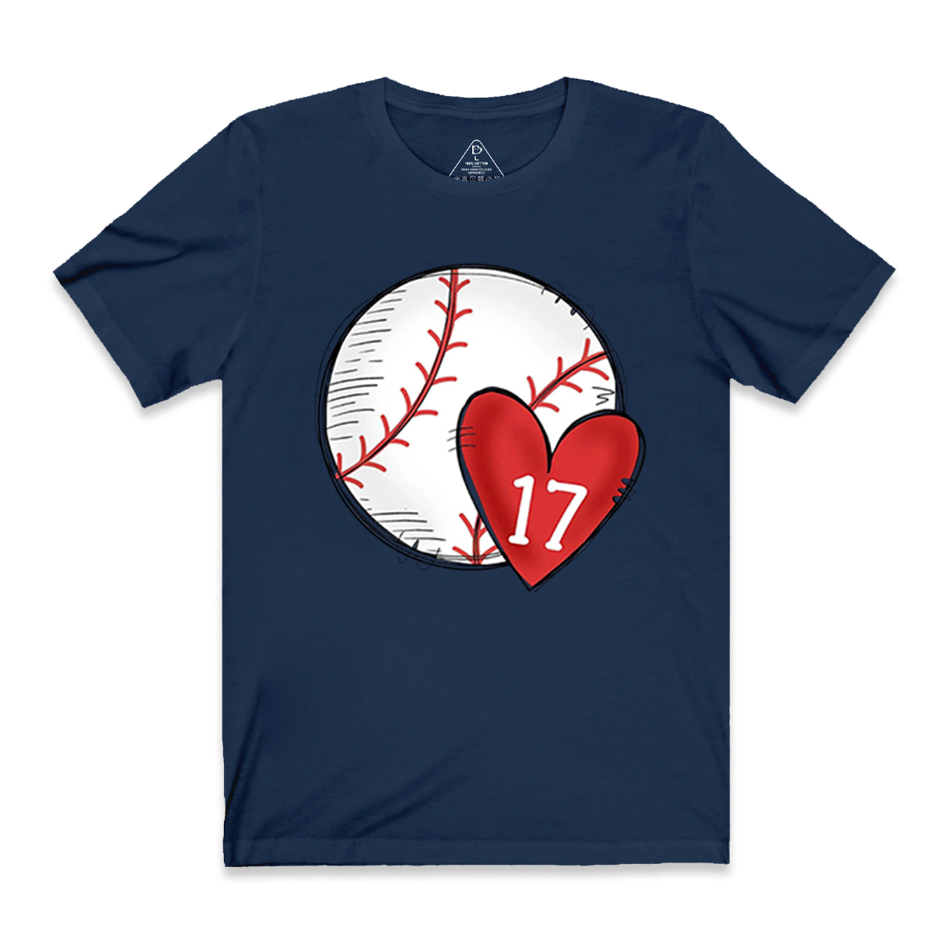 Personalized Baseball Love Number Mama T-Shirts