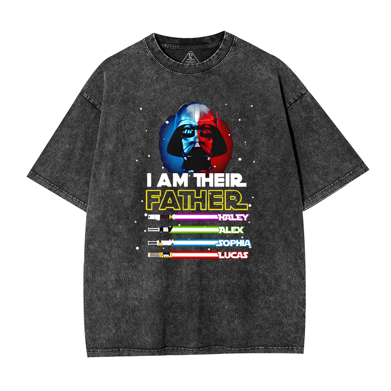 Personalized Name SW Washed T-Shirts 