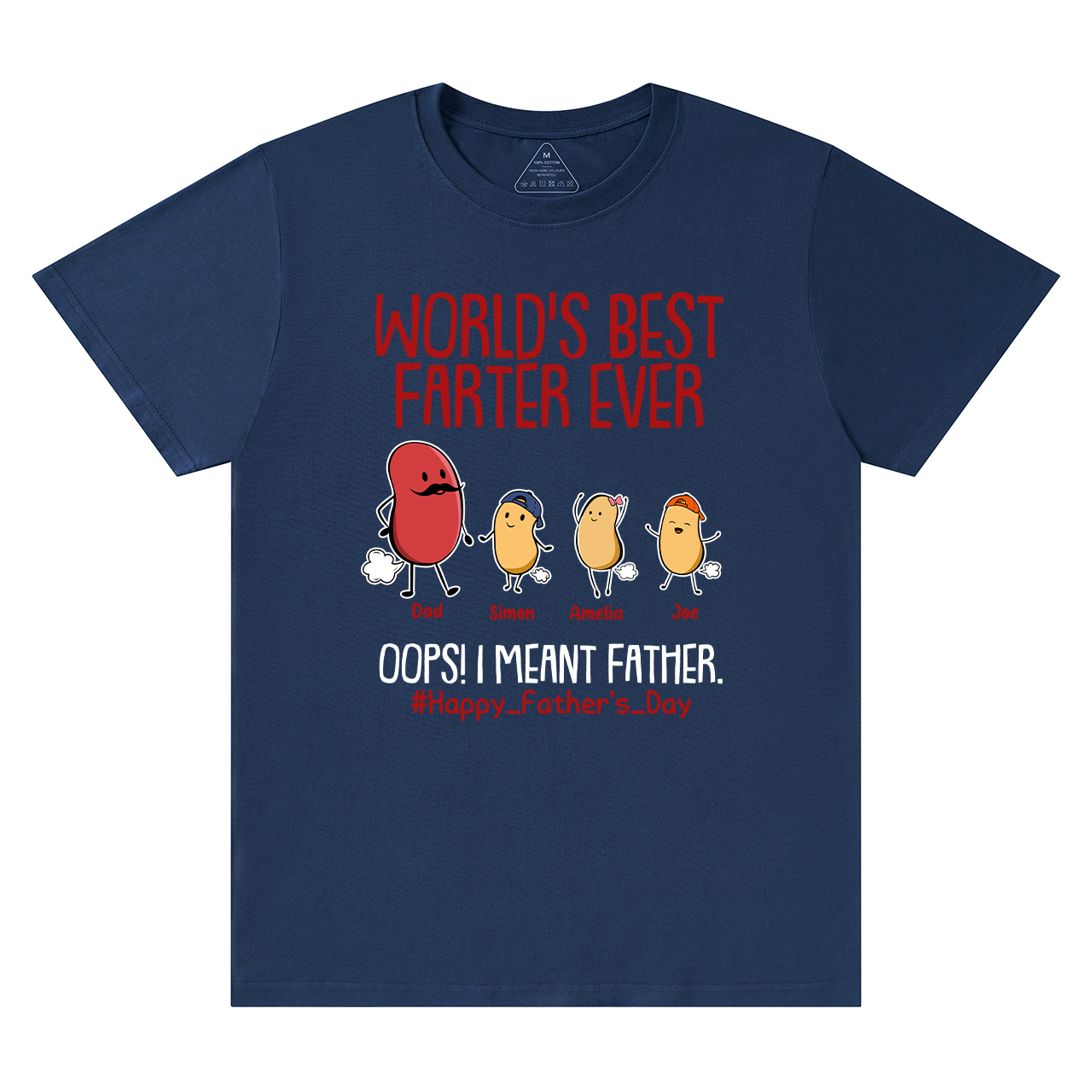 World's Best Farter Ever I Mean Father Funny Personalized Shirt