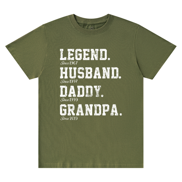 Personalized Legend Dad and me T-Shirt