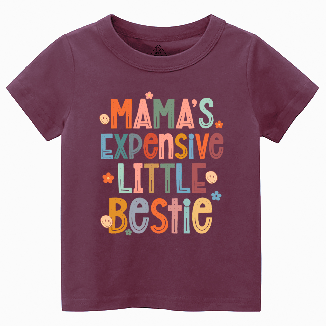 Mama's Expensive Little Bestie Toddler&Kid's Tees Beepumpkin