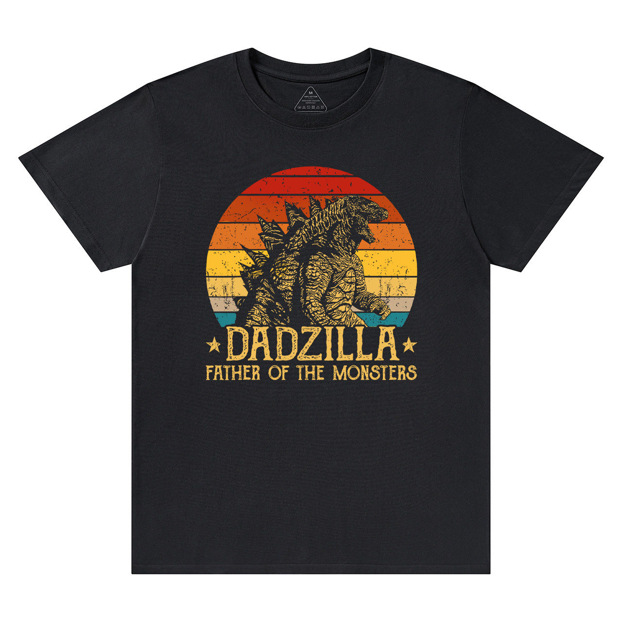 Dadzilla Father Of The Monsters Dad T-shirt