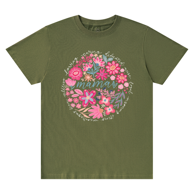 Boho Floral Mama T-Shirts