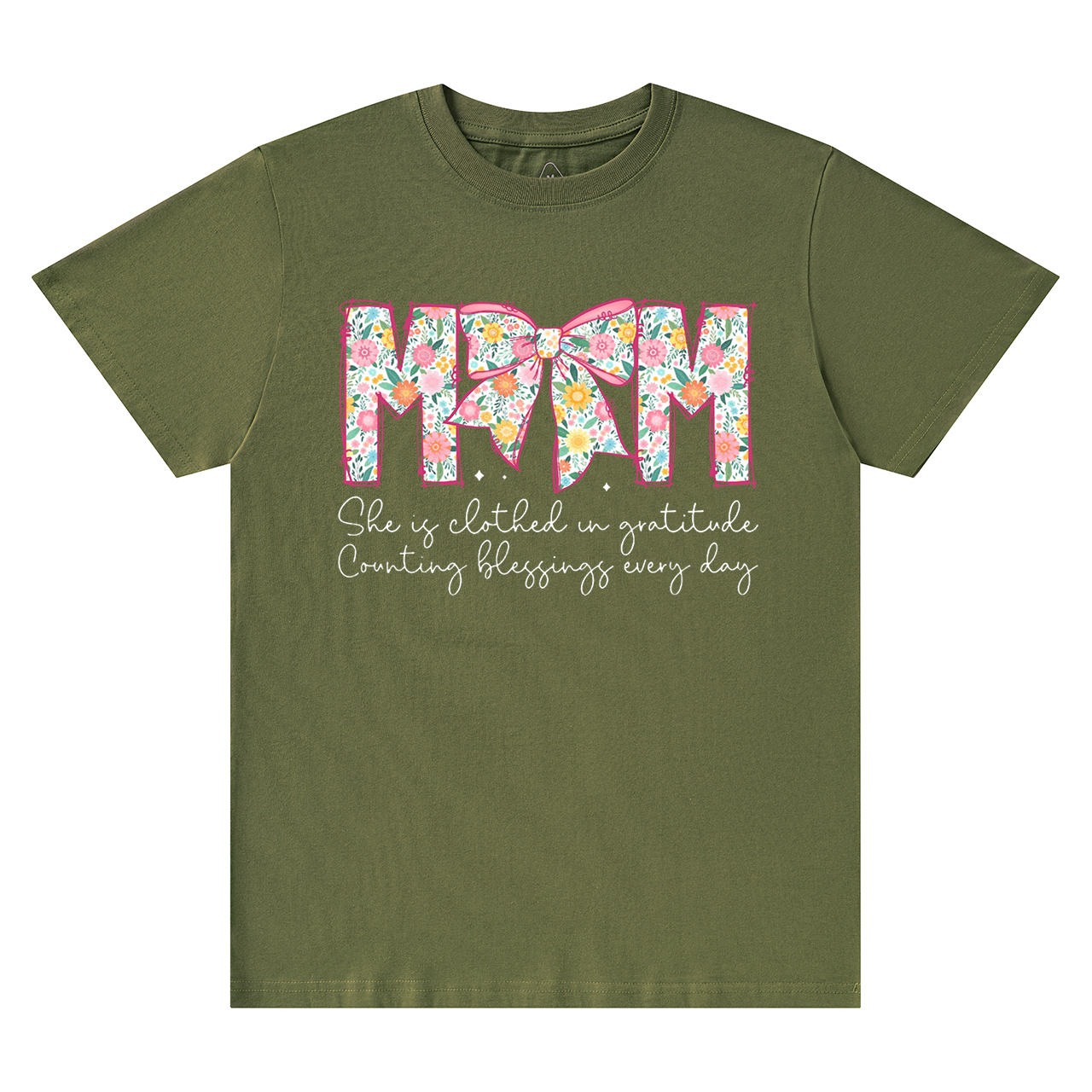  She Is Clothed In Gratitude Mama T-Shirts