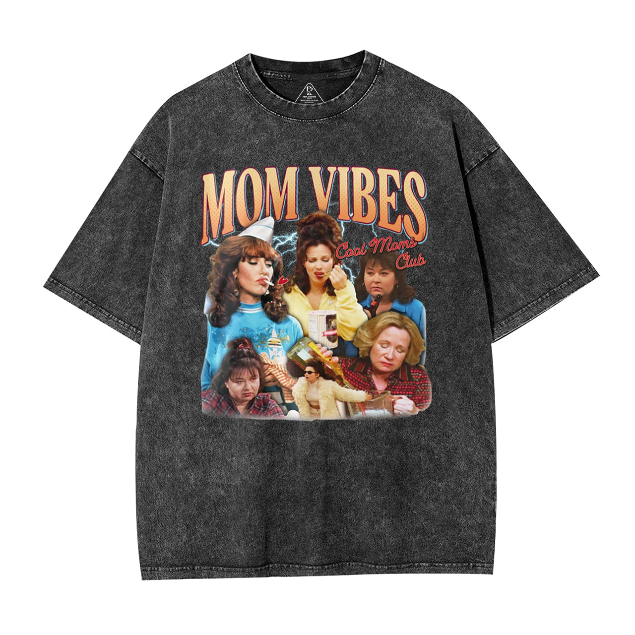90’S Mom Vibes Washed T-Shirts