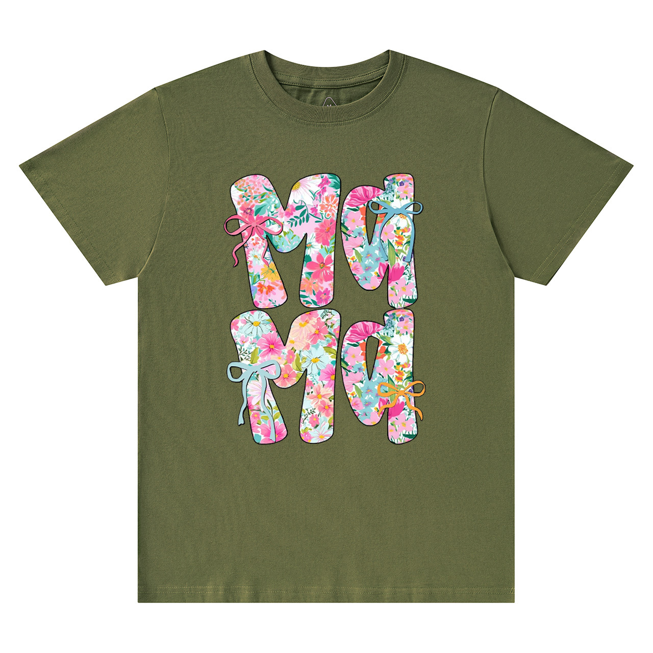 Colorful Flowers Mama T-Shirts