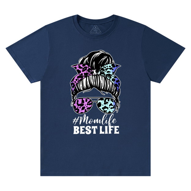 Mom Life Messy Bun Mom Shirt