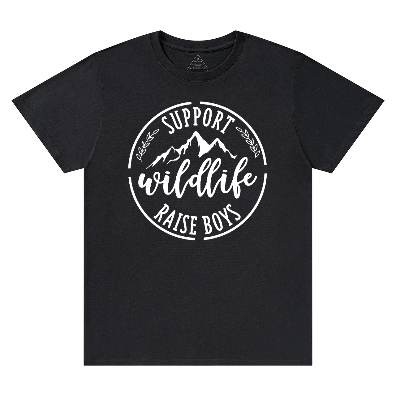 Support Wildlife Raise Funny Mom Gift Shirt