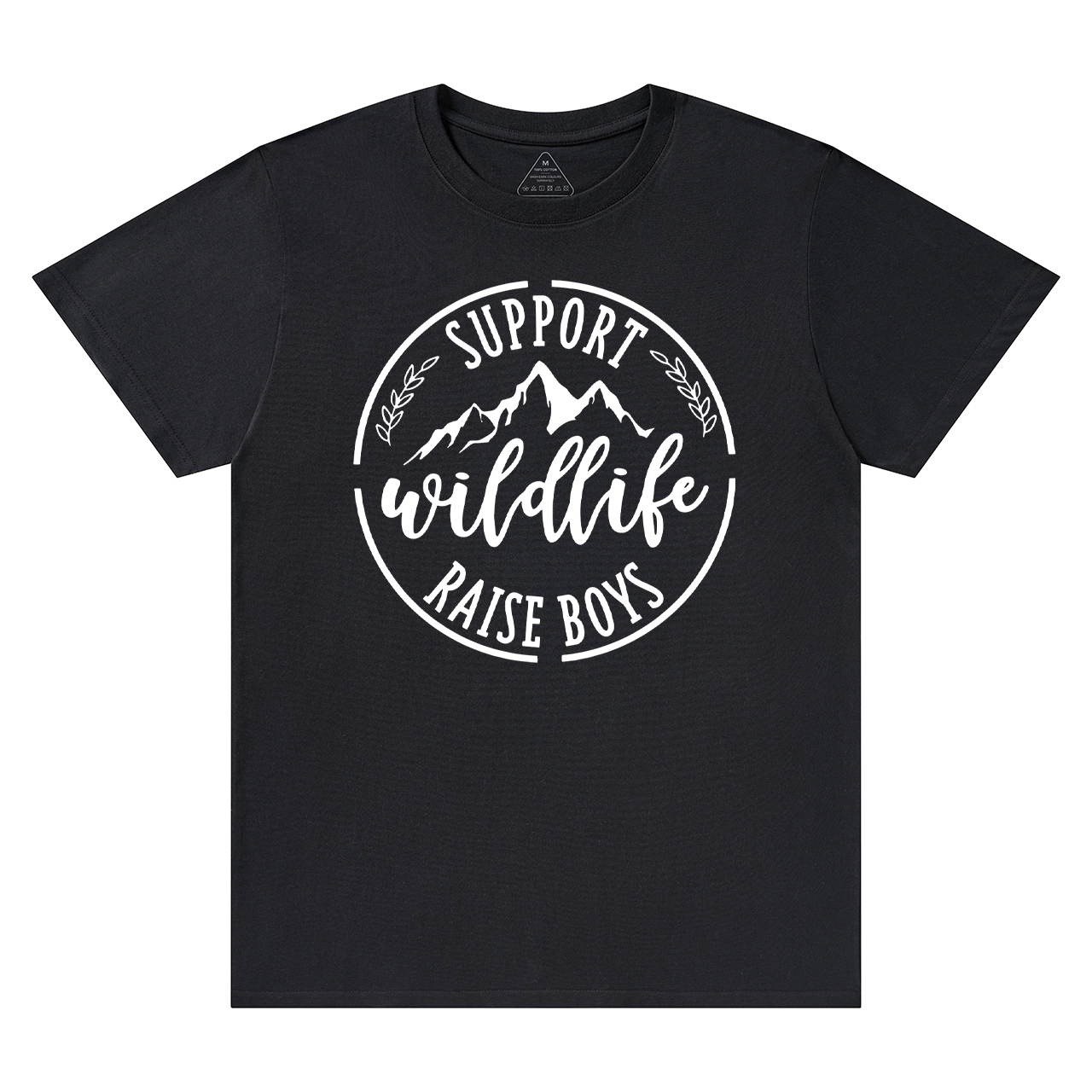 Support Wildlife Raise Funny Mom Gift Shirt