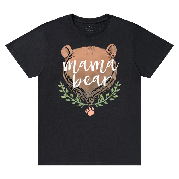Mama Bear Title Grass Mom Shirt