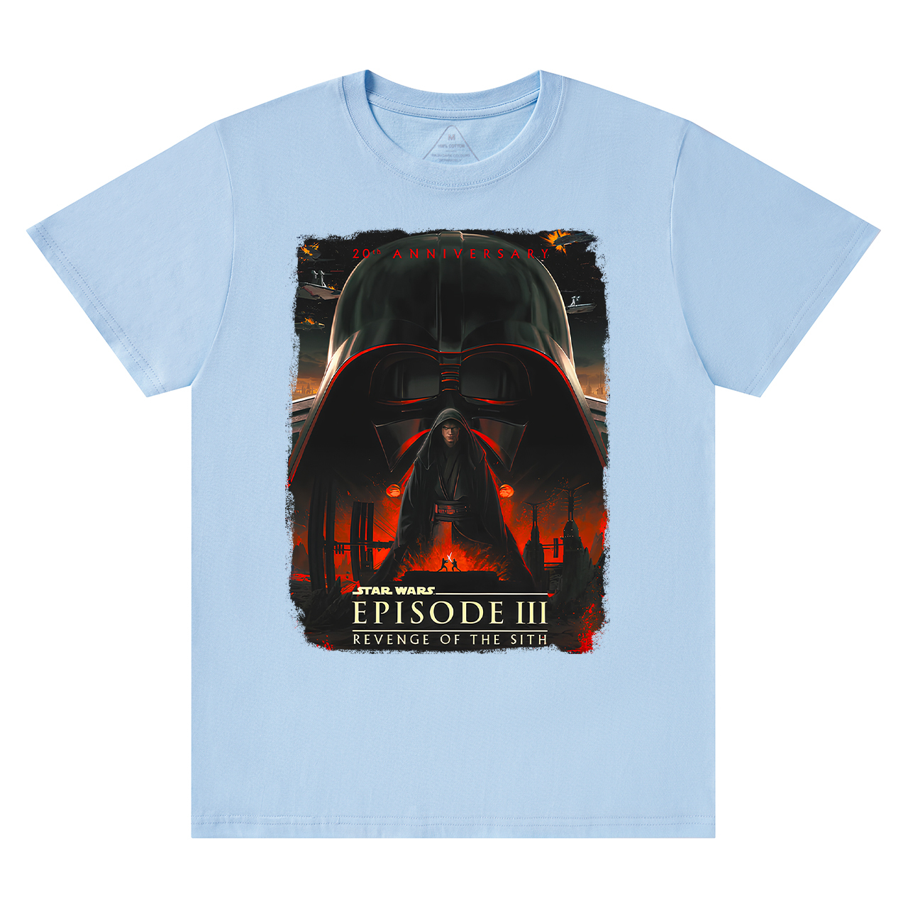 SW Darth Vader Big Face Dad T-shirt