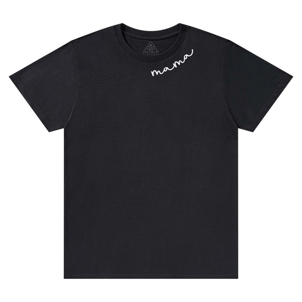 Collar Curved Mama Shirt For Mama