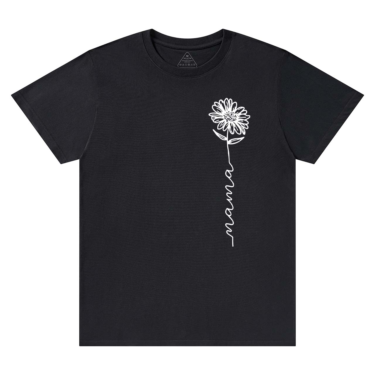 Flower With Mama Retro Gift Shirts