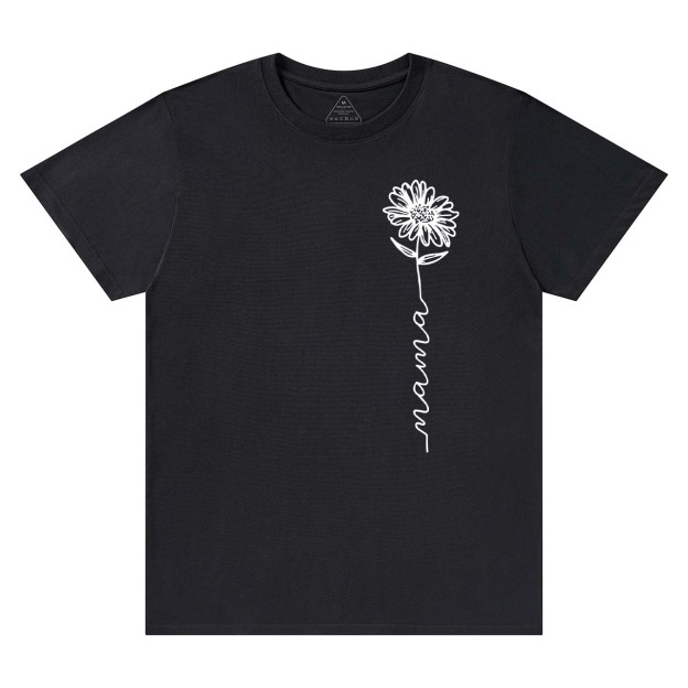 Flower With Mama Retro Gift Shirts