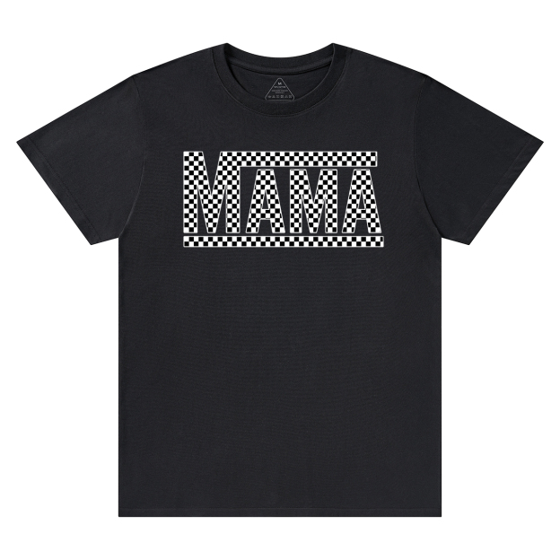 Checkered Mama Retro Shirt