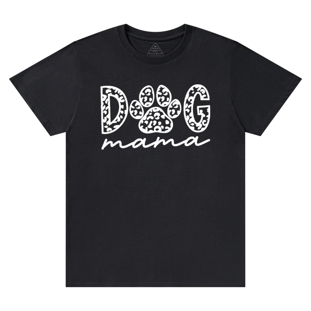 Dog Mama Leopard T-Shirt