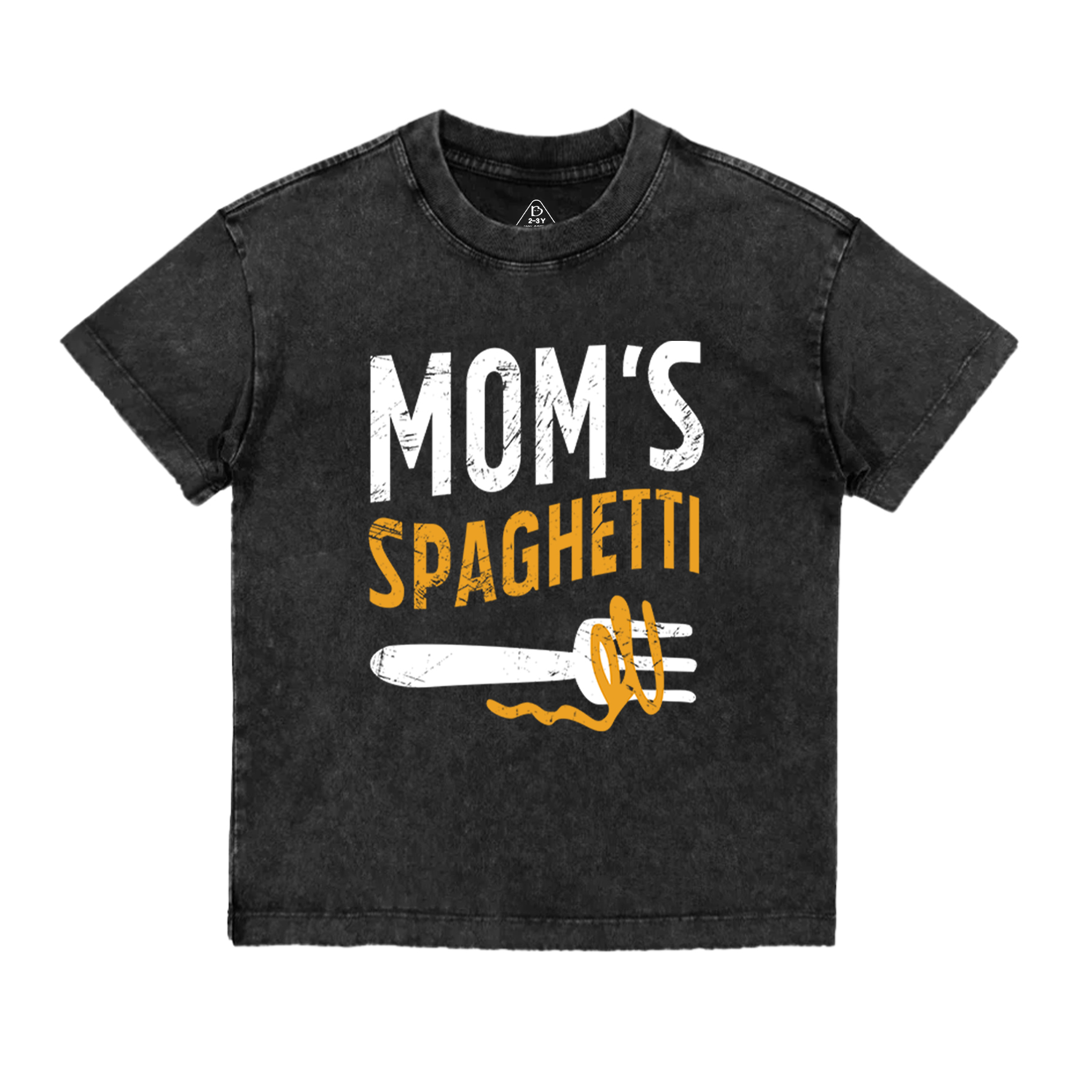 Mom's Spaghetti Toddler&Kids Washed Tees Sale-Beepumpkin™