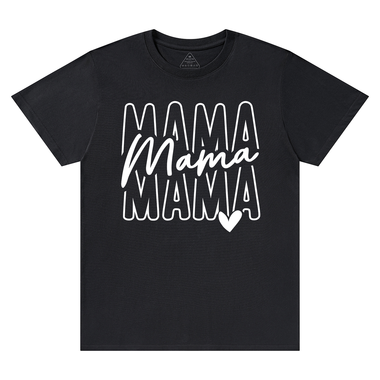 Retro Stacked Mama Shirt