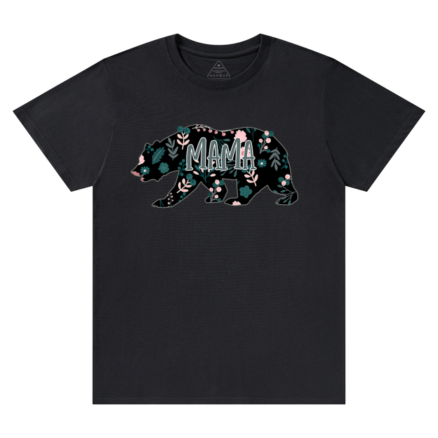 Flower Bear Mom Shirt