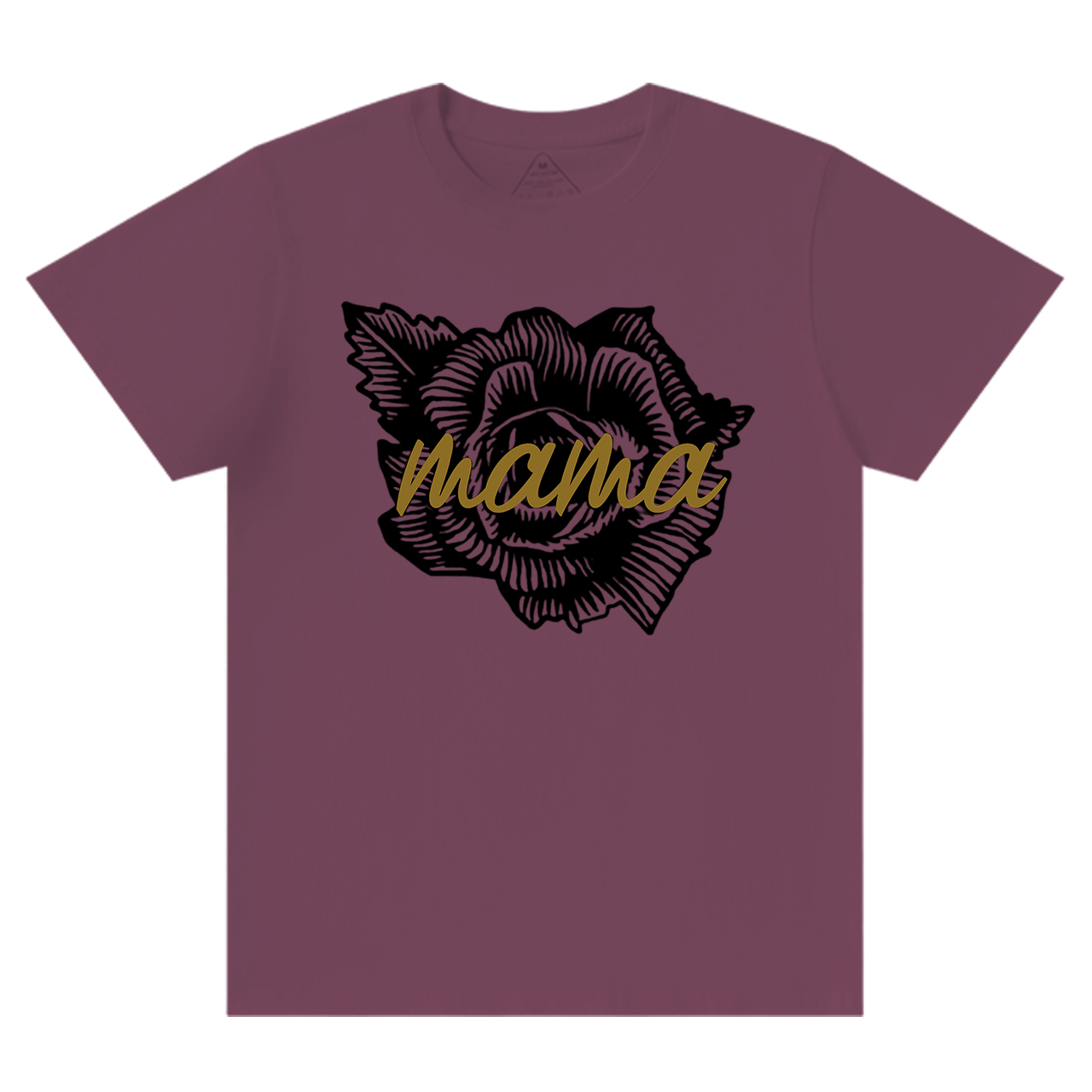 MAMA Flower Design Classic Mom Shirt