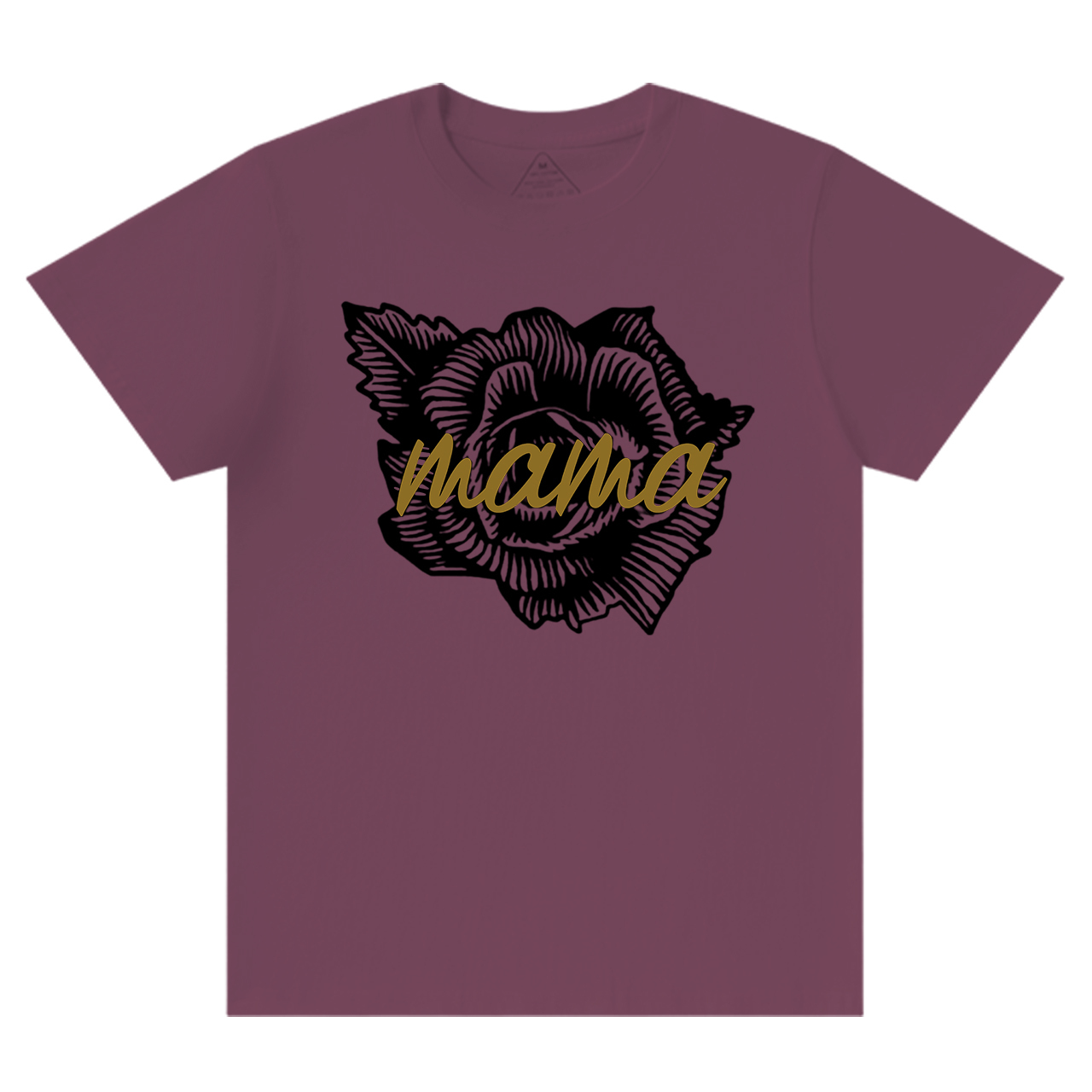 MAMA Flower Design Classic Mom Shirt