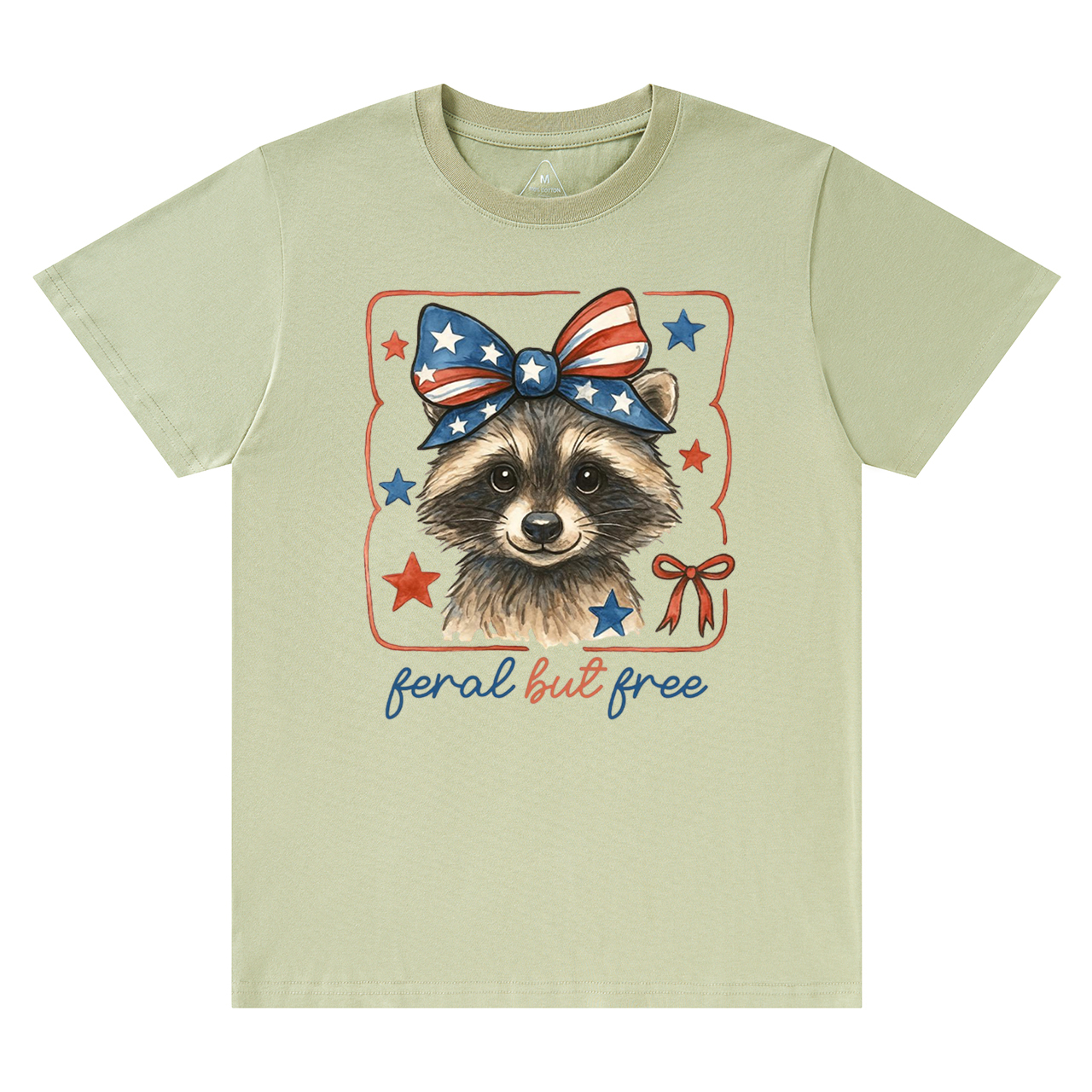 Feral But Free Raccoon Mama T-Shirts