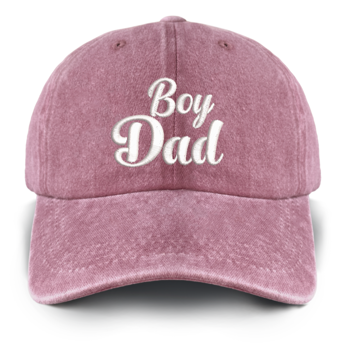 Boy Dad Embroidered Baseball Cap